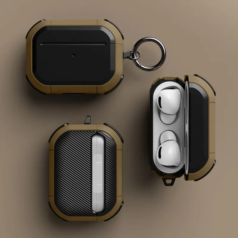 Audio Armor Carbon Fiber Silicone Airpods Case - Image 0