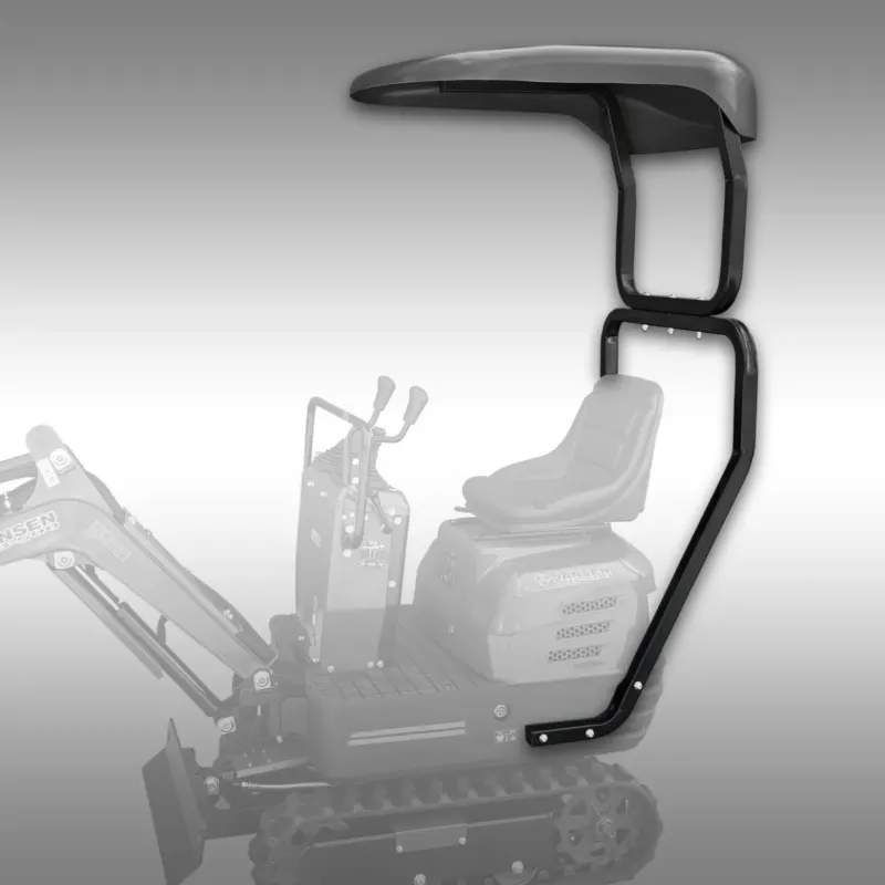 Jansen Optionales Dach für den Mikrobagger MB-500