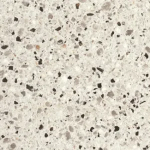 Küchenrückwand-Hochwertige Weiß-und-Grau Terrazzo Textur