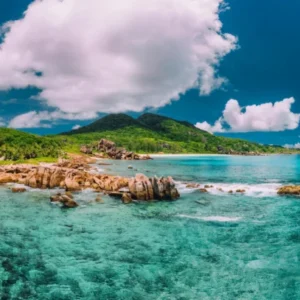 Küchenrückwand-Der Strand Grand Anse - La Digue