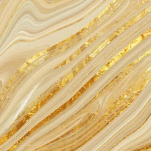 Küchenrückwand-Goldene wellenförmige Marmorierung