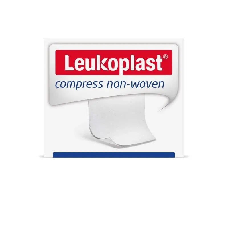 Leukoplast, sterile Schlitz-Vlieskompressen