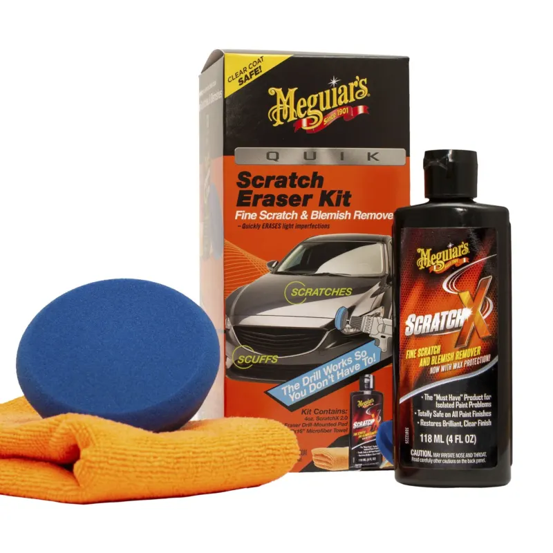 Meguiars QUIK Eraser Scratch Kit Kratzerentferner 1 Set