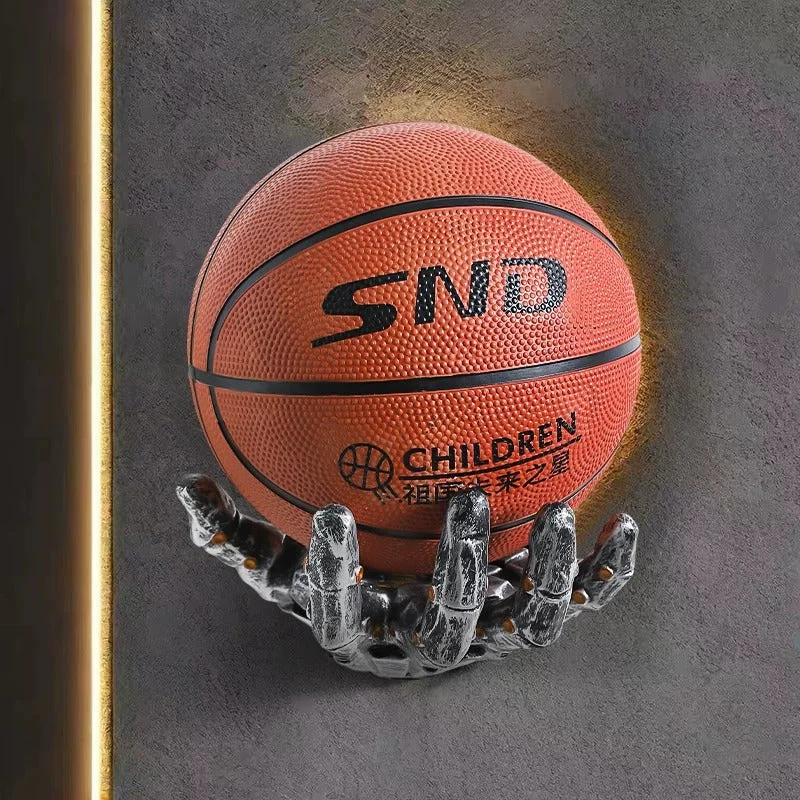 Robotic Hand Basketball Wall-Mounted Rack - Image 0