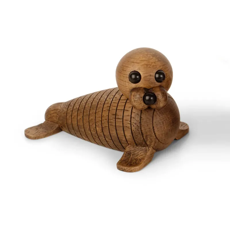 Holzwalross Ross Klein – Eiche · 8 cm | Spring Copenhagen