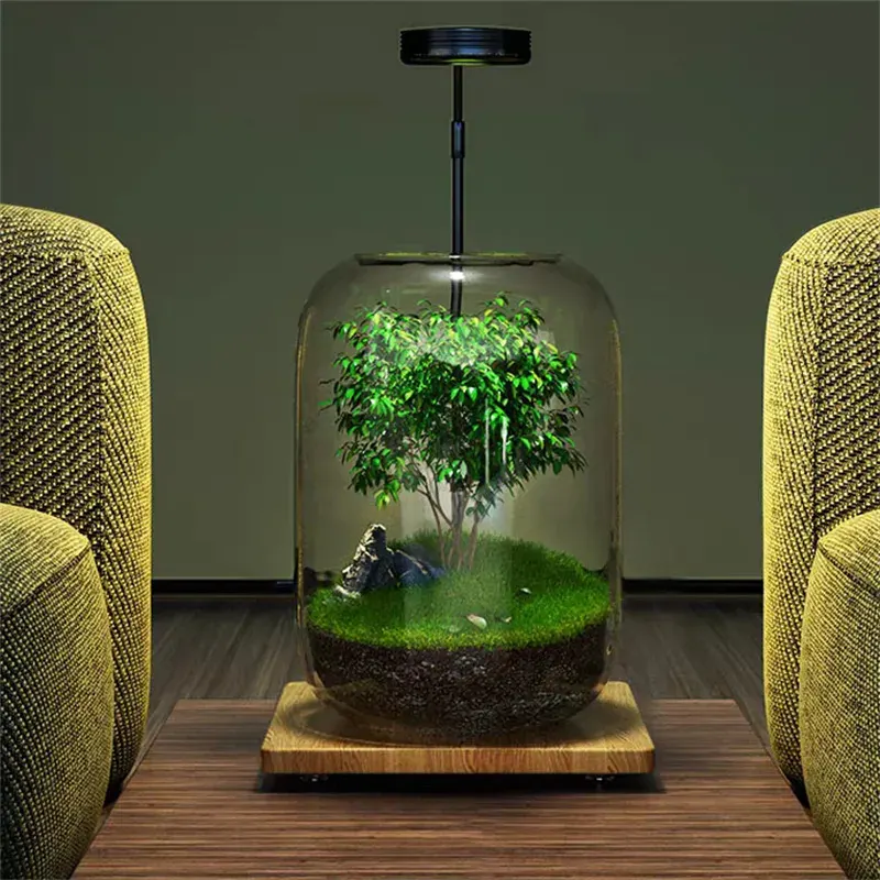 Micro Landscape Green Oasis Glass Vase - Image 0