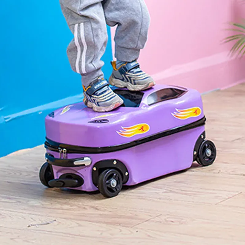 3D Car Mini Explorer Kids Luggage - Image 0