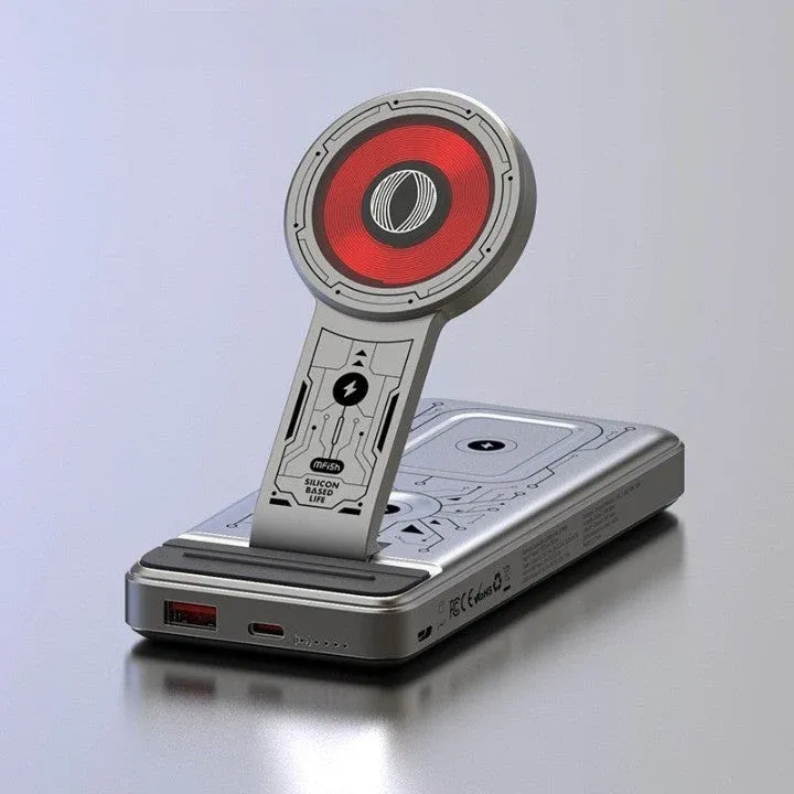5in1 Magic Eye Wireless Fast Charging Dock Station - Image 0
