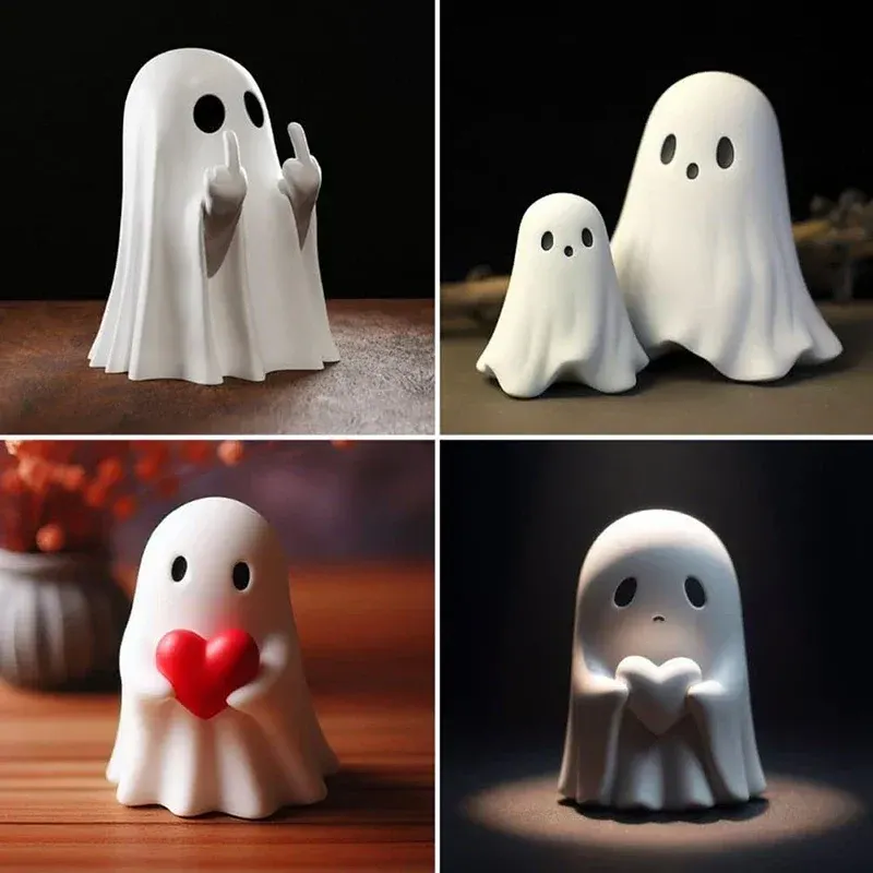 Sweet Not So Scary Ghost Home Decor Figurines - Image 0