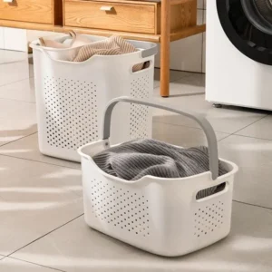 Japanese Style Durable Breathable Laundry Basket - Image 0