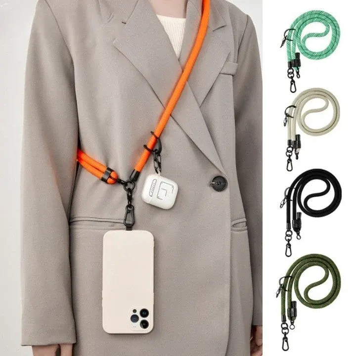Adjustable Neck Phone Holder Wrist Strap - Image 0