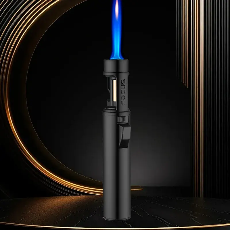 Portable Handheld Windproof Butane Torch Lighter - Image 0
