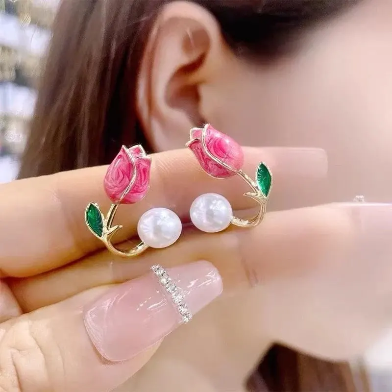 Blossom Beauty Flower Love Earrings - Image 0