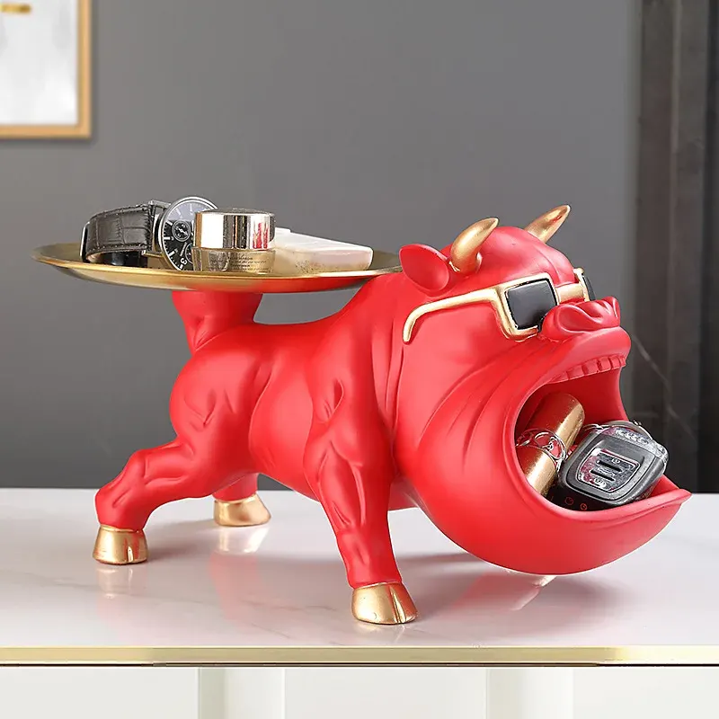 Fancy Bull Decorative Key Holder - Image 0