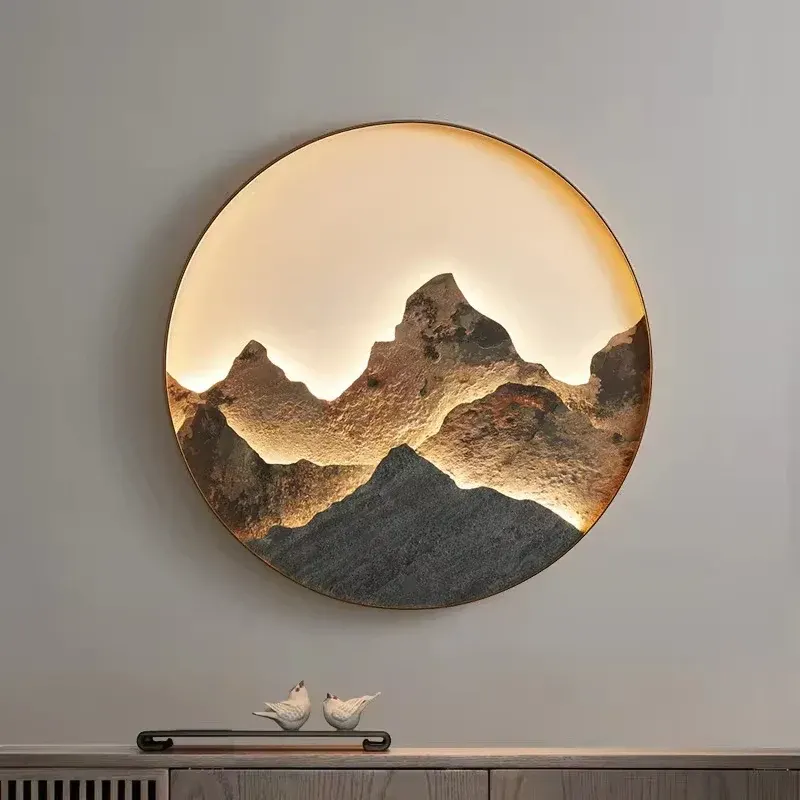 Zen-Inspired Landscape View Artsy Wall Decor - Image 0