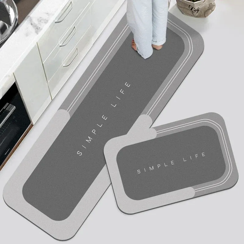 Modern Water Absorbent Anti-slip Area Rugs - Image 0