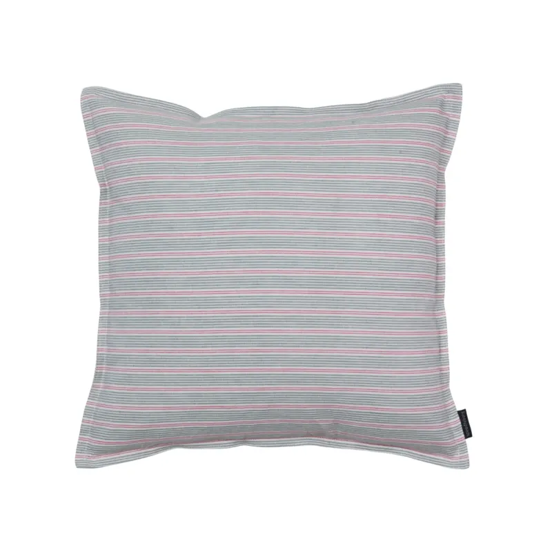 Kissenbezug Gestreift Aqua – 50x50 cm
