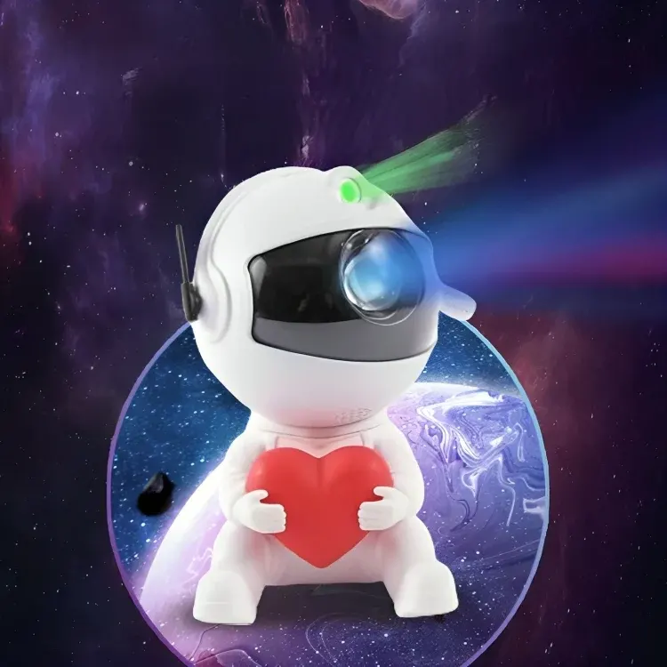 Love Astronaut Galaxy Night Light Projector - Image 0