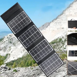 Solar Power Foldable Travel Power Bank - Image 0