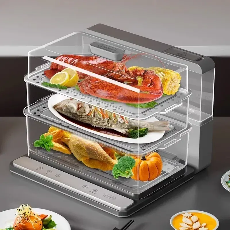 Multi Cook Triple Layer Electric Food Steamer - Image 0
