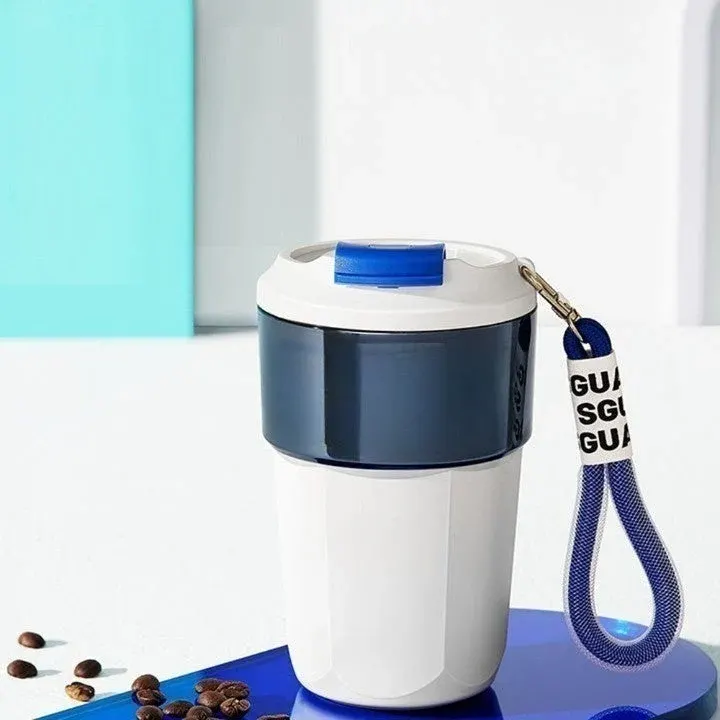 Smart Digital Pixel Stainless Steel Thermos Cup - Image 0