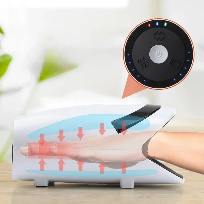 Hot Compress Electric Triple Mode Ergonomic Hand Massager - Image 0