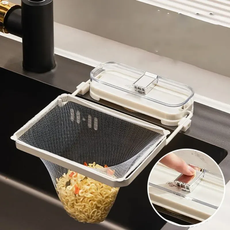 Suction Cup Kitchen Sink Filter Rack - Image 0