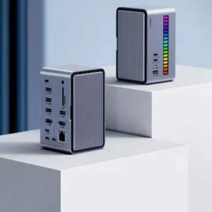 RGB LED Rhythm USB Docking Station - Image 0