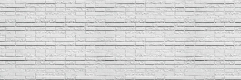 Spritzschutz-Abstrakte weiße Backsteinmauer