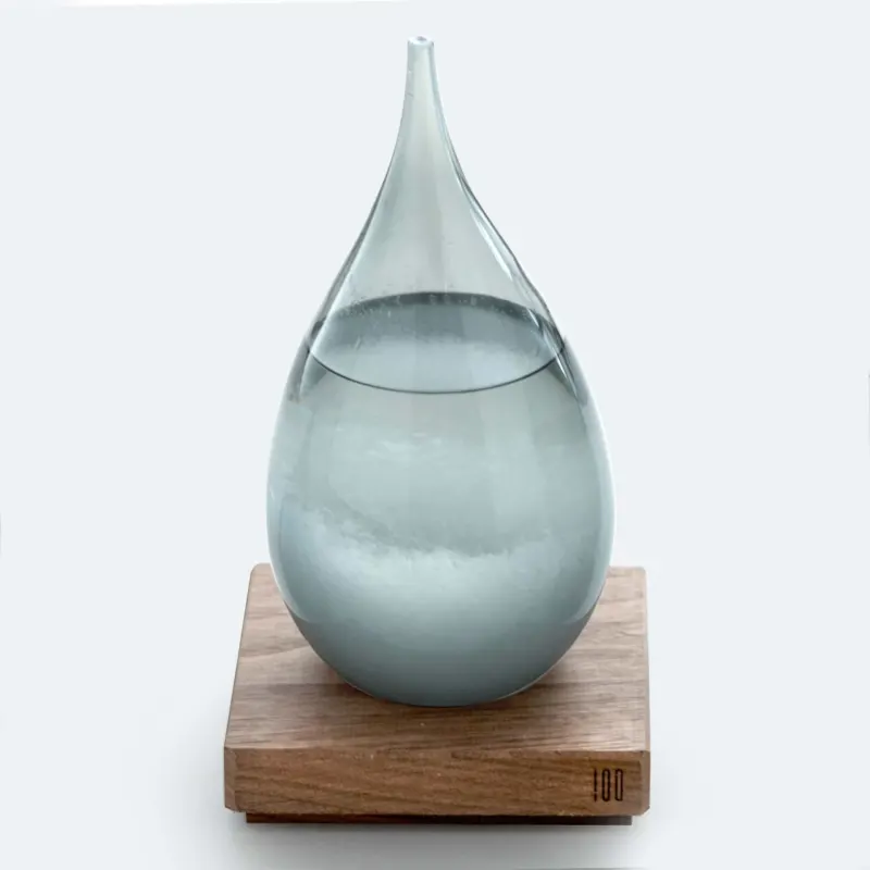 Sturmglas "Tempo Drop" – Glas · Dunkel · 20,5 cm | 100percent