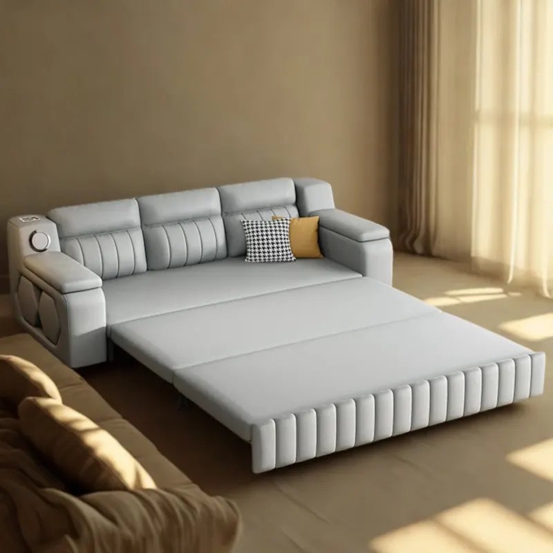 Italian Style Pull-Out Foldable Modern Sofa Bed - Image 0