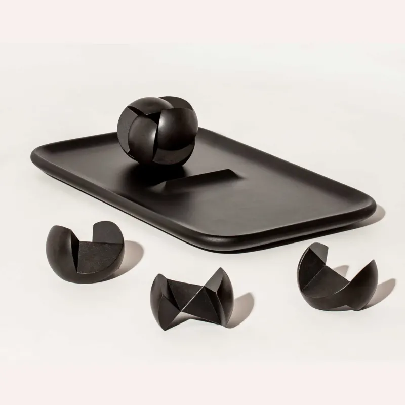 Knobelspiel Venn – Edelstahl · Ø 5,7 cm | Craighill