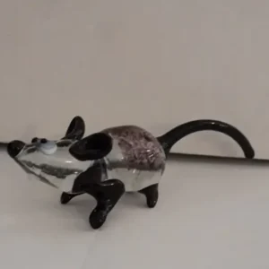 Maus Midi 6-8cm Glas Tiere Figuren Sammeln Vitrine Miniatur Bauernhof