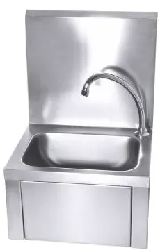 Edelstahl Handwaschbecken kniebetrieben - CPGASTRO