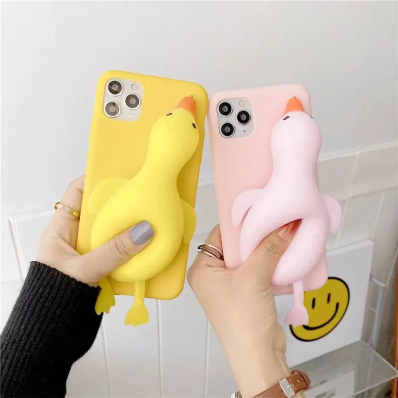 Goofy Goose Stress Reliever iPhone Case - Image 0