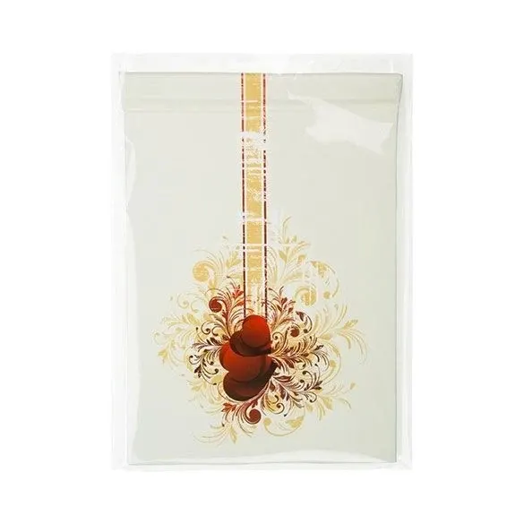 Plastic Bags 12.7x17cm Transparent