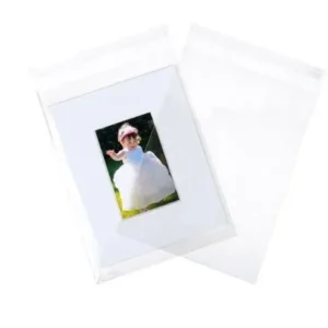 Plastic Bags 23.4x32.5cm Transparent Peel and Seal