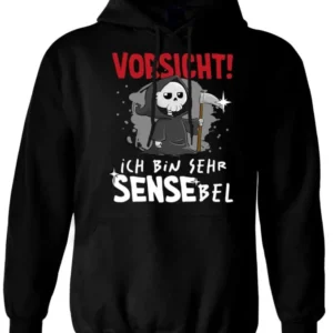 Bild: Sensebald Hoodie - Vorsicht! Ich bin SENSEbel.