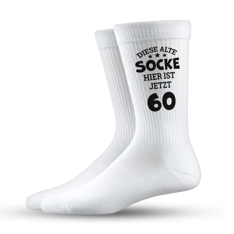 Bild: Socken - Diese alte Socke hier ist jetzt 60.