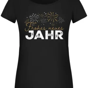 Bild: T-Shirt Damen - Frohes neues Jahr!.