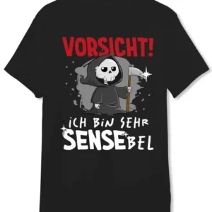 Bild: Sensebald T-Shirt Herren - Vorsicht! Ich bin SENSEbel.