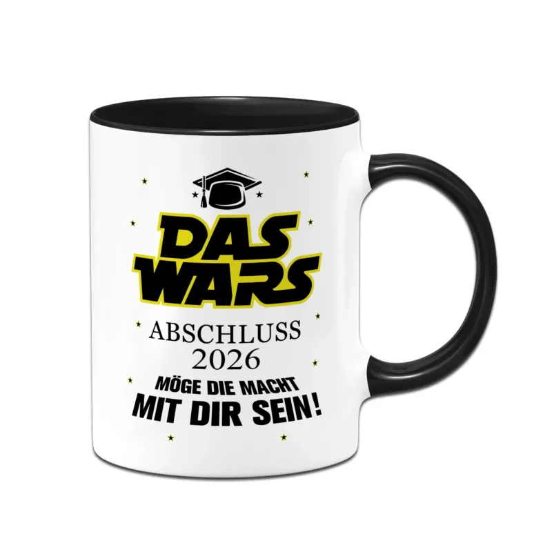 Bild: Tasse - Das wars - Abschluss 2026.