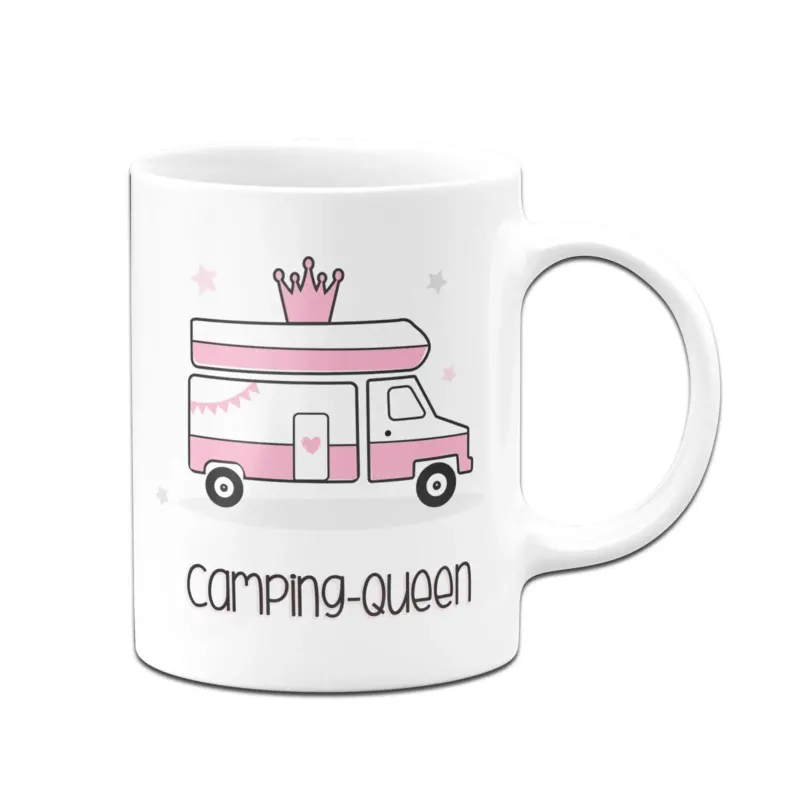 Bild: Tasse - Camping-Queen - Wohnmobil.