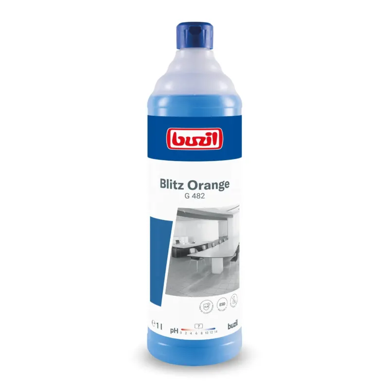 Buzil Blitz Orange G 482 Oberflächenreiniger 1 Liter Flasche