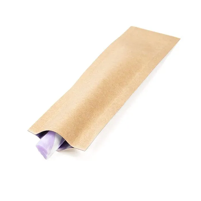 Kraft Single Use Child Resistant Bags 4 x 15 cm