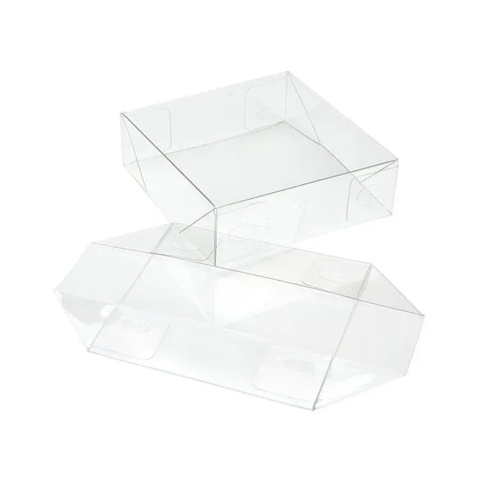 Lid Foldable and crystal Clear 8.1x2.5x8.4cm