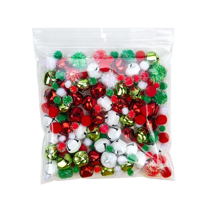 Grip Seal Bags with Hang hole 18x18cm Crystal Clear PP 50 micron