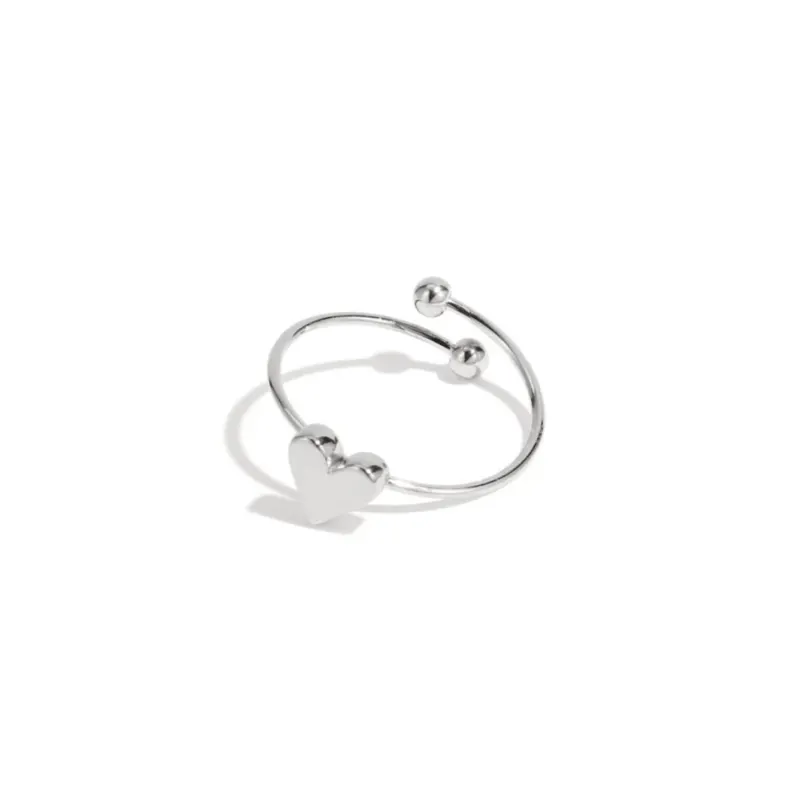 Damen Ring 'Kleines Herz' silber