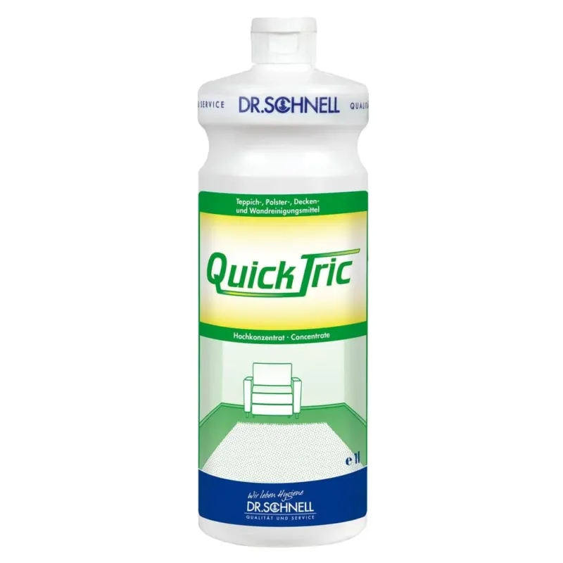 Dr. Schnell Quick Tric Teppich-, Polster-, Decken- und Wandreinigungsmittel 1 Liter Flasche