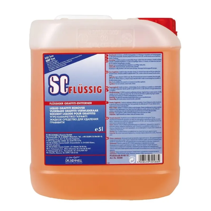 Dr. Schnell SC Flüssig Graffitientferner 5 Liter Kanister